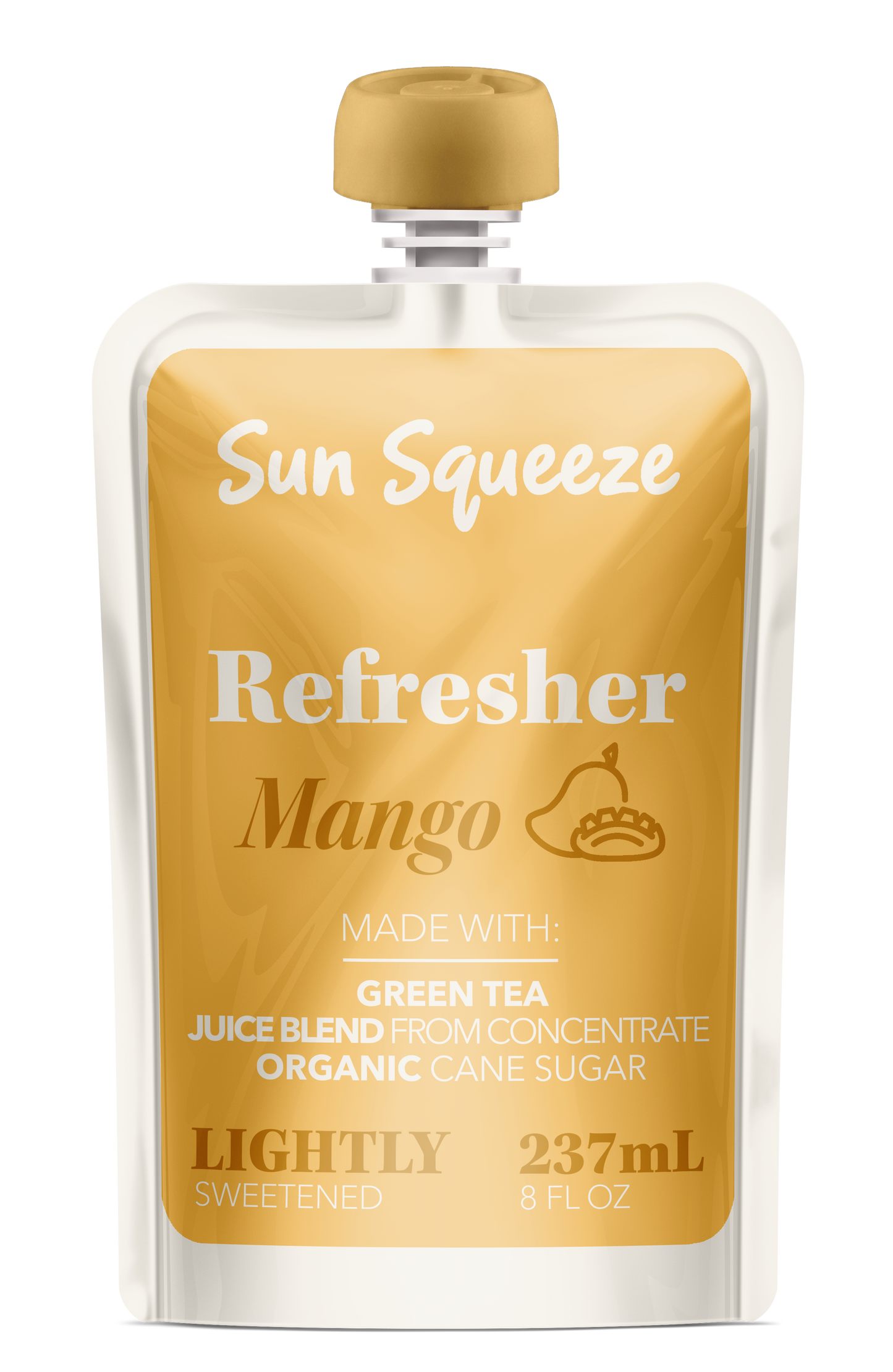 Sun Squeeze Green Tea Refresher - Mango 12 Pack