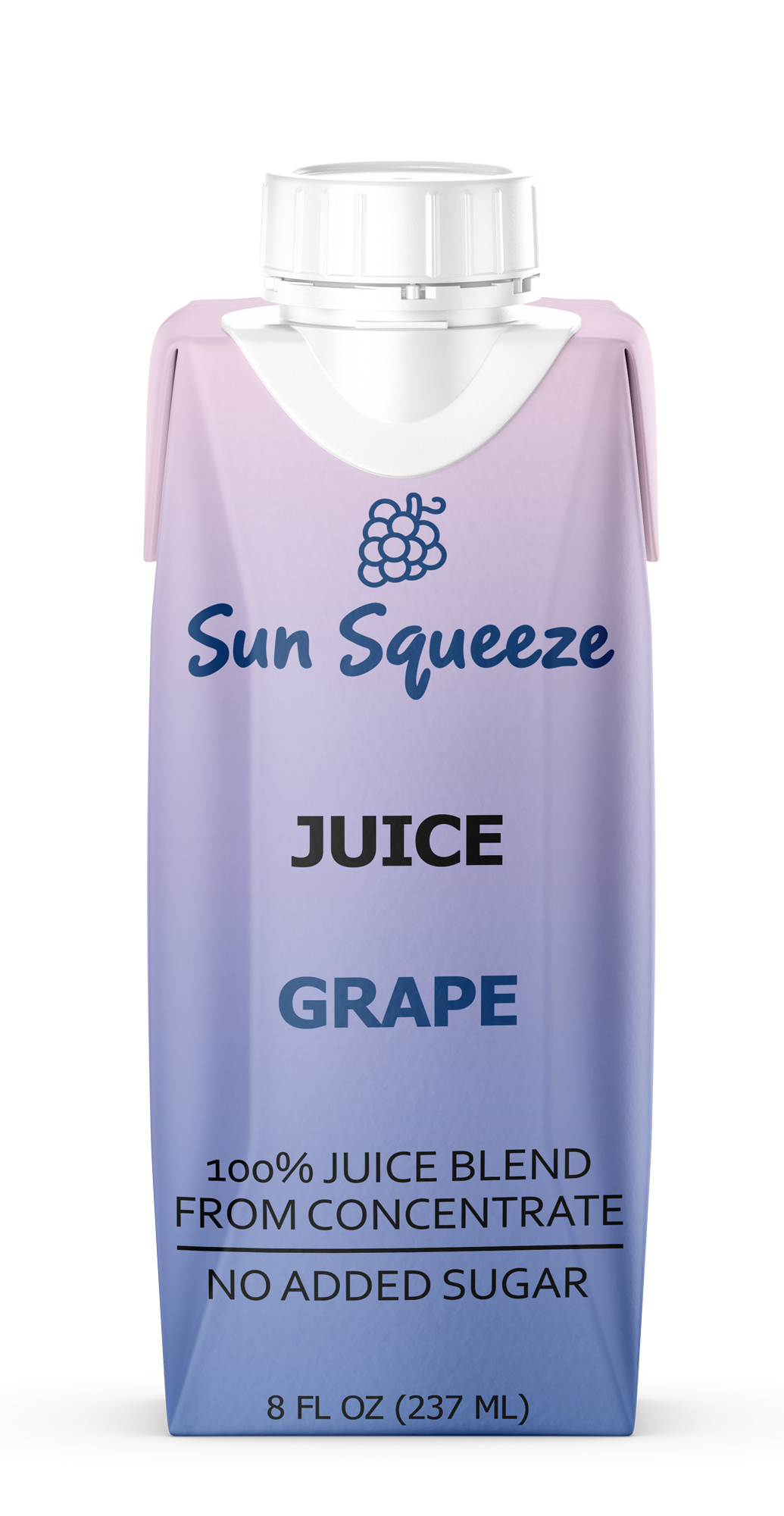 Sun Squeeze 100% Juice - Grape 12 Pack