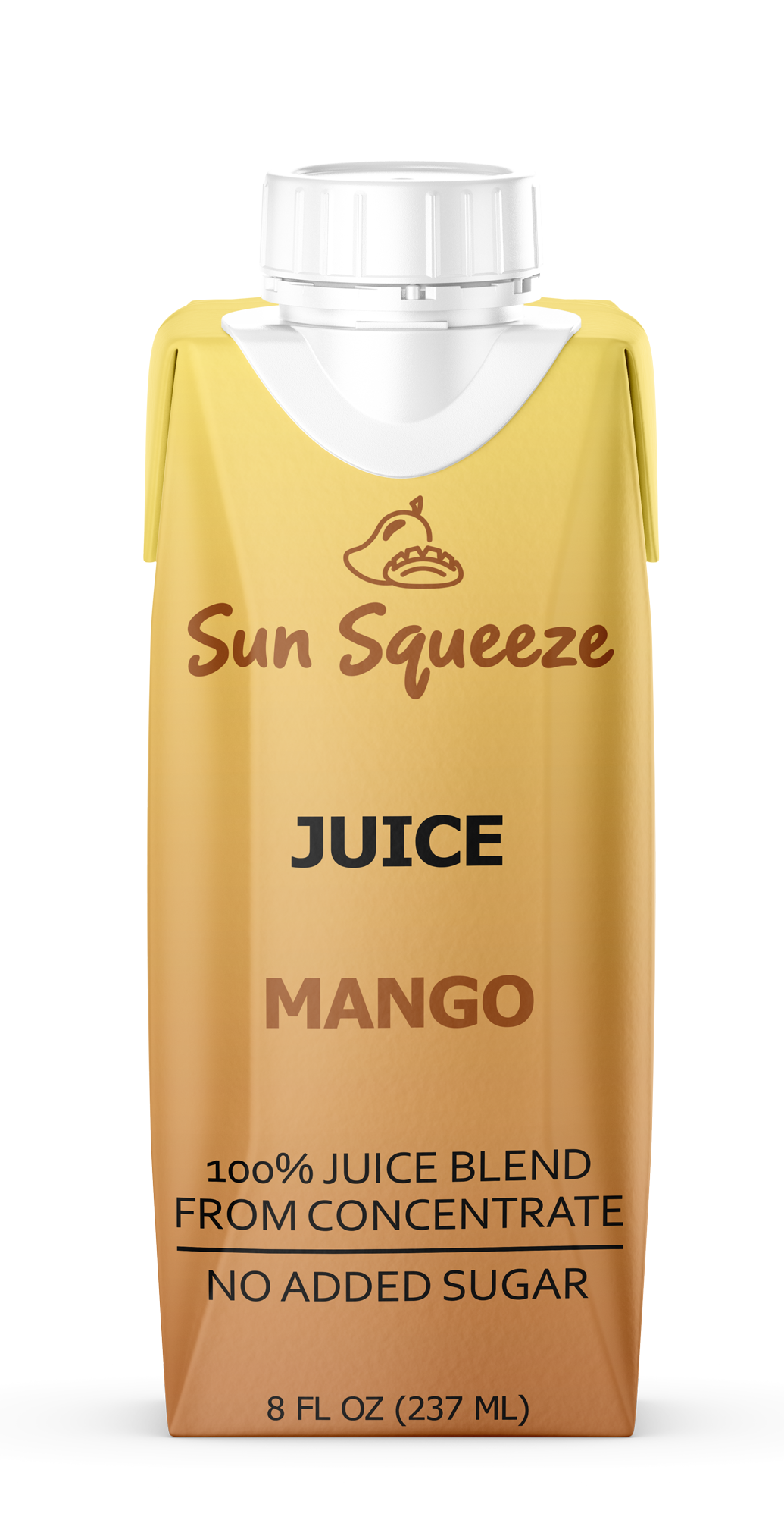 Sun Squeeze 100% Juice - Mango 12 Pack