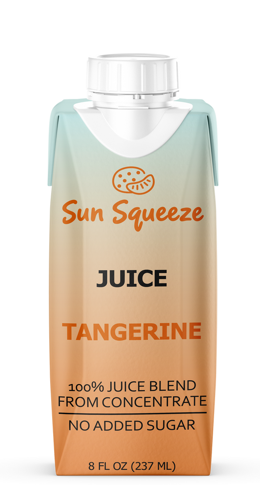 Sun Squeeze 100% Juice - Tangerine 12 Pack