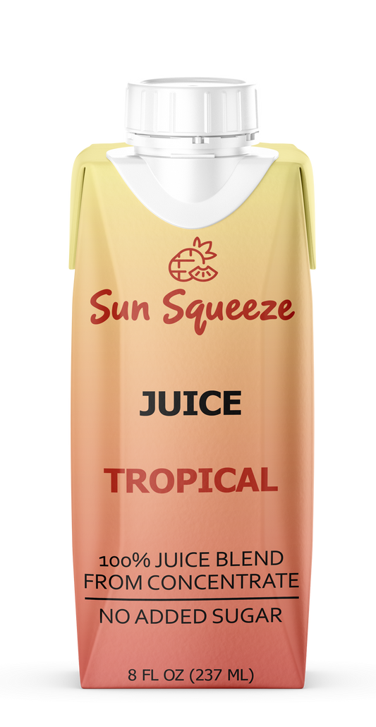 Sun Squeeze 100% Juice - Trooical 12 Pack