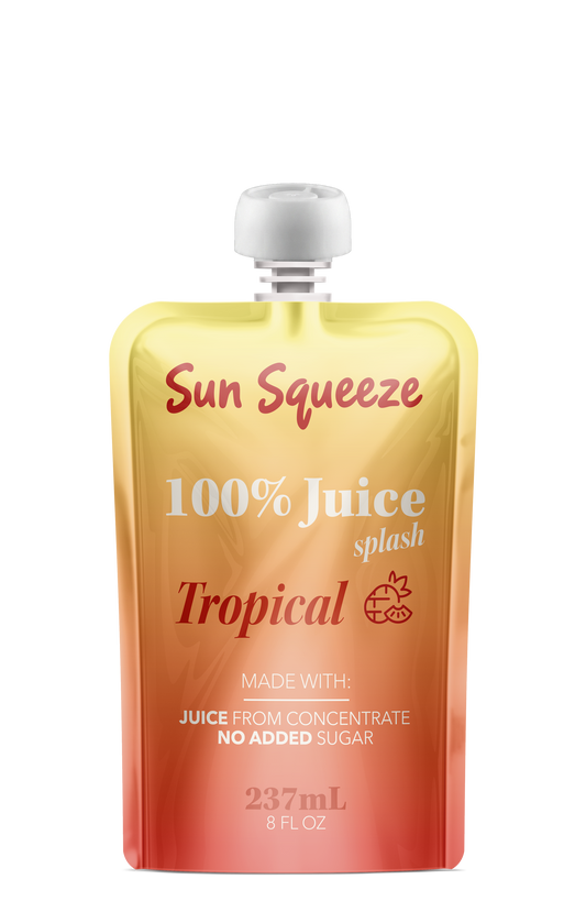 Sun Squeeze 100% Juice Splash - Tropical 8 Pack