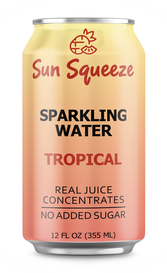 Sun Squeeze Water - Tropical 12 Pack